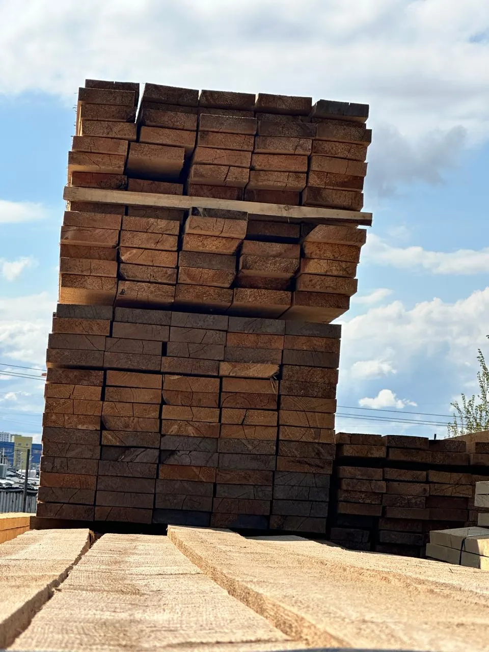 Купить Доска обрезная 45х190х6000 мм ТУ, 1 сорт