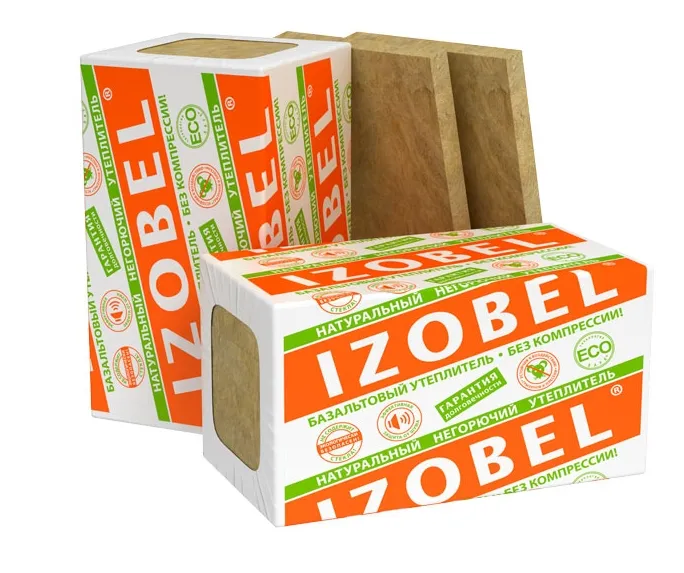 Купить Утеплитель IZOVOL Л-35 (35пл.) 1200х600х50 мм, 5.76 м2, 0,288 м3