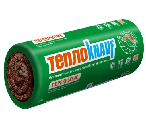 Купить Утеплитель для перекрытий Knauf Insulation TеплоKNAUF 20x1220x7380 мм; 18 кв. м; 2 мата/рулон 622004