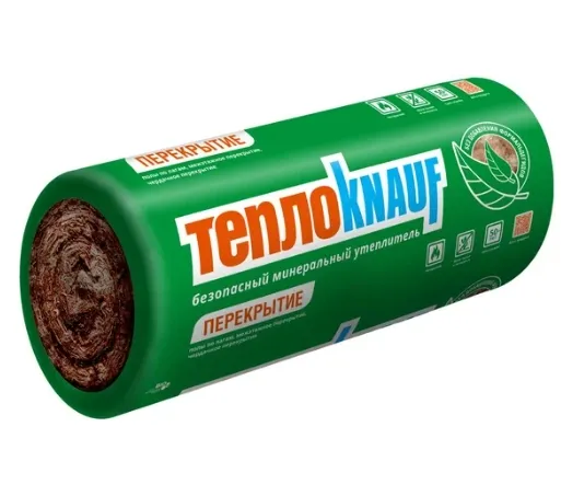 Купить Утеплитель для перекрытий Knauf Insulation TеплоKNAUF 50x1220x7380 мм; 18 кв. м; 2 мата/рулон 622004